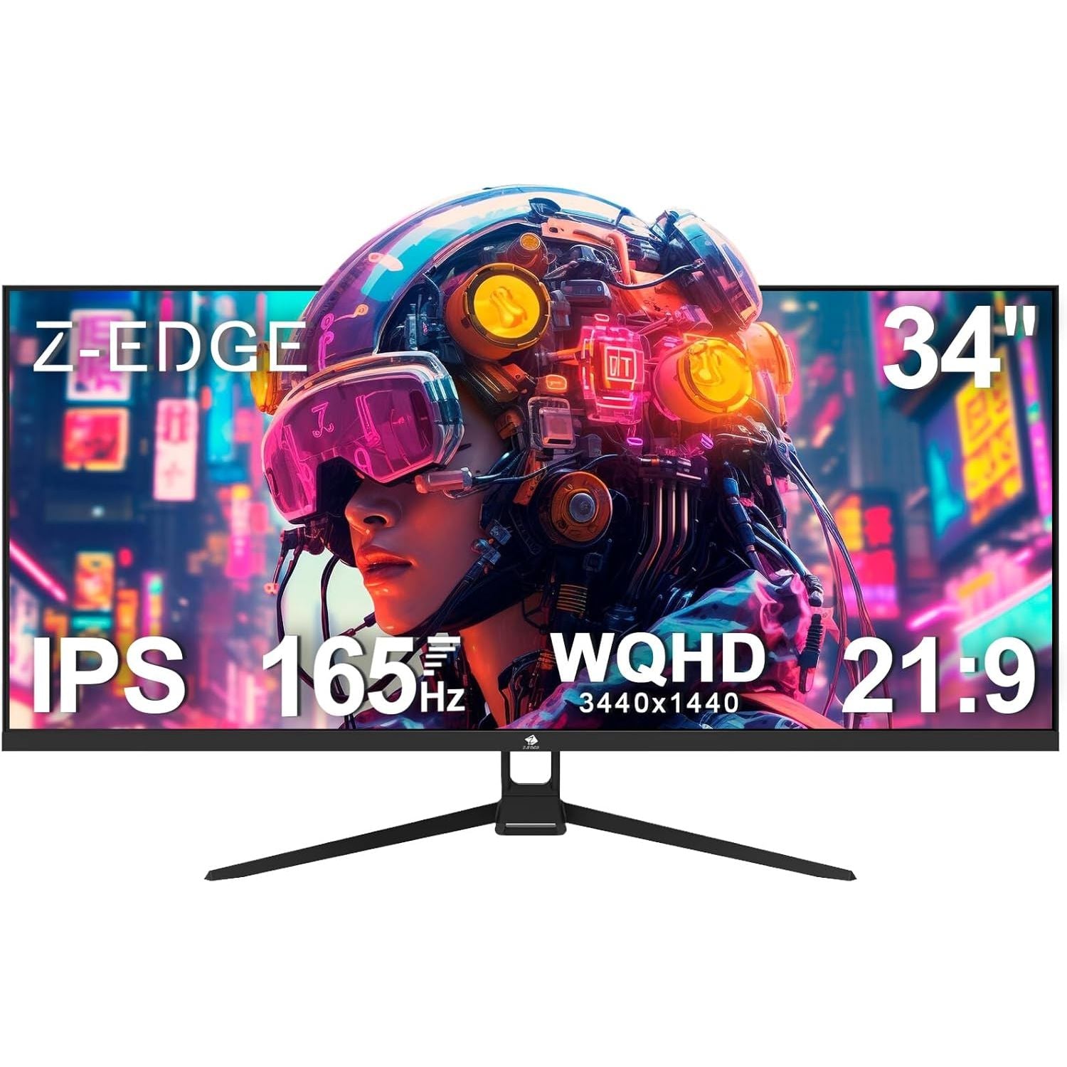 Z-EDGE UG34W 34" 165Hz IPS Ultrawide Gaming Monitor
